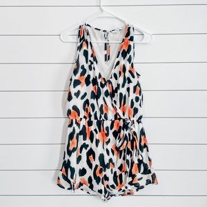 Leopard Romper